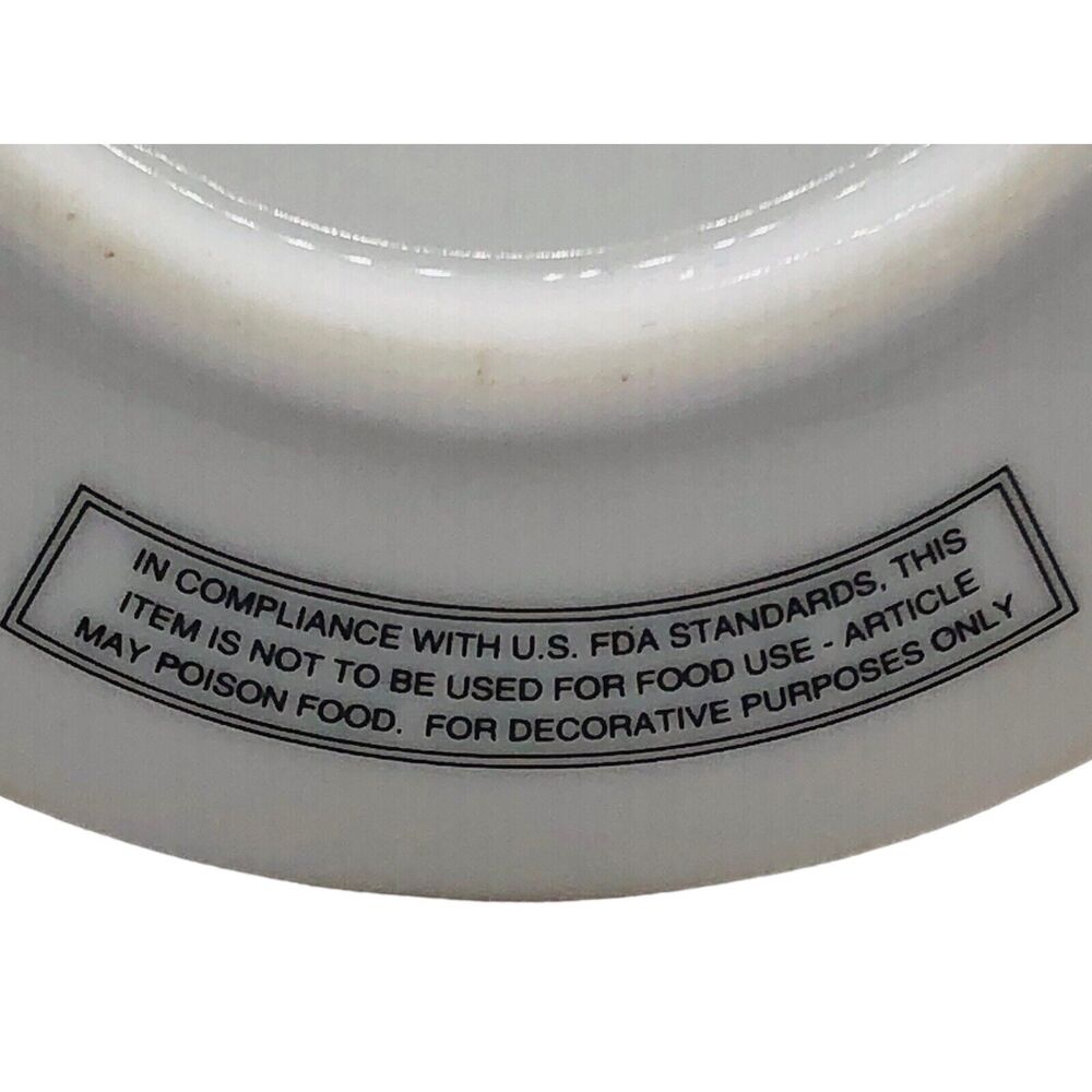 Precious Moments Trinket Dish Plate 'Touched So Many Hearts' Hero Friend Teacher - Picture 4 of 4